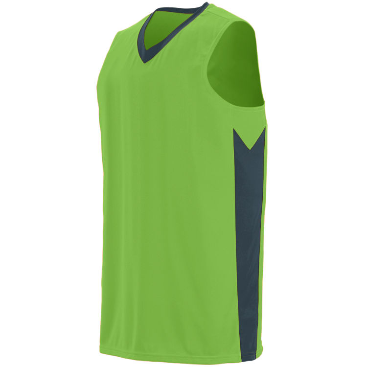 lime green basketball jersey