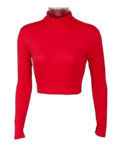 Owls Turtleneck Midriff 