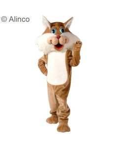 Wirey Wildcat Mascot Costume 54