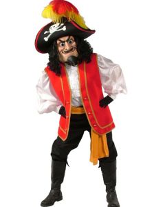 Captain Scratch Pirate Mascot Costume 483