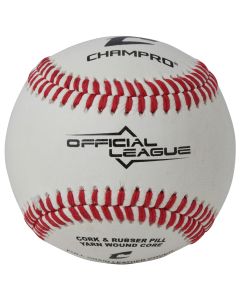 Champro Official League - Cushion Cork Core - Full Grain Leather Cover Baseball CB-200