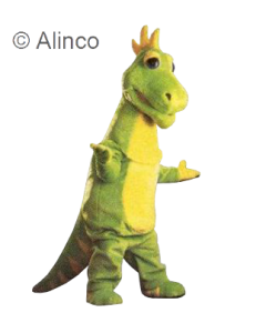 Dizzy Dinosaur Mascot Costume 166