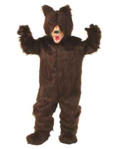 Grizzly Bear Mascot Costume 075