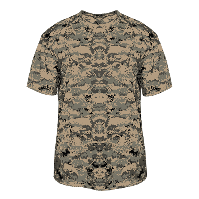 Badger Digital Camo Training Tee 4180