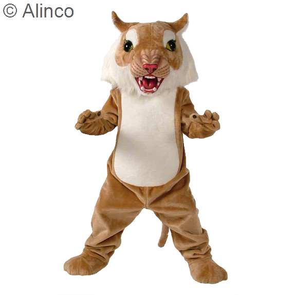 Big Cat Wildcat Mascot Costume 123