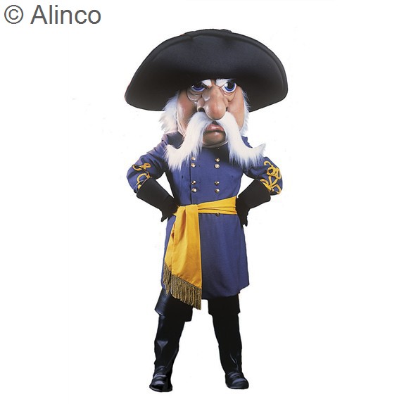 Admiral Mascot Costume 428