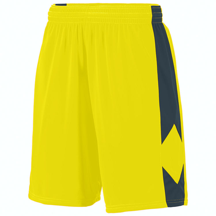 yellow basketball shorts