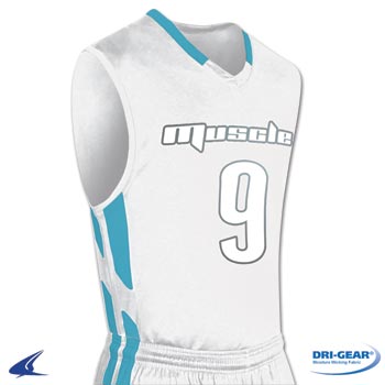 BBJ9 NEW Champro Dri-Gear Muscle Men's or Youth Basketball Jersey All Colors 