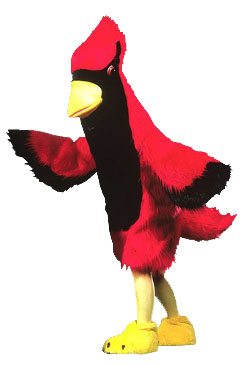 Cardinal Mascot Costume 63