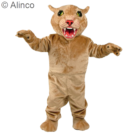 Big Cat Cougar Mascot Costume 81