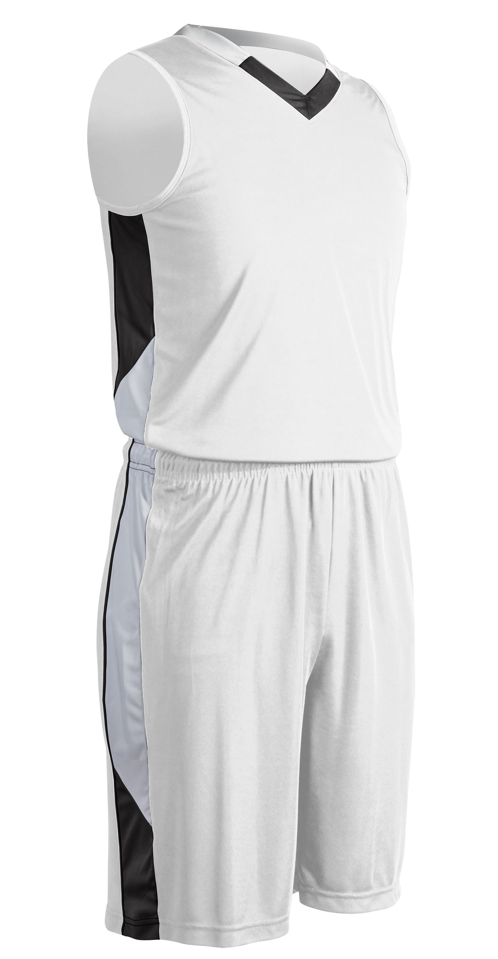 Champro Men's Muscle Dri-Gear Basketball Jersey, Gold/ White / 3XL