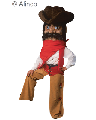 Cowboy Mascot Costume 149