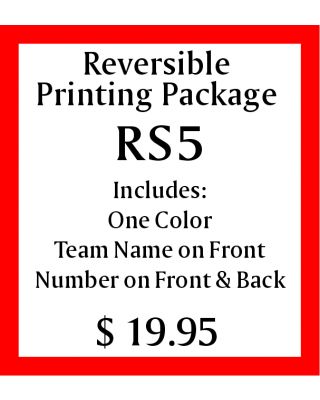 Reversible Printing Package RS5