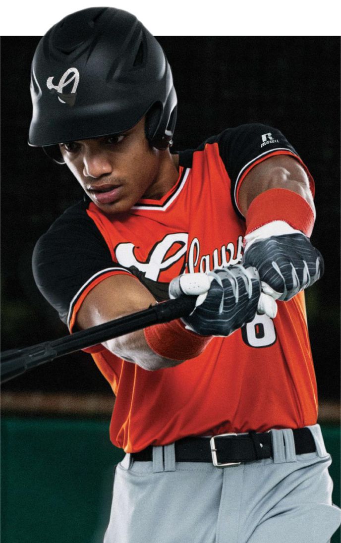 Russel R01X3M Classic VNeck Baseball Jersey